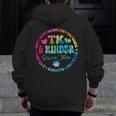 TK & Kinder Dream Team Transitional Kindergarten Teacher Men Zip Up Hoodie Back Print, funny design