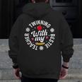 Twin Day Teacher Twinning With My Bestie Matching For Men Women Men Zip Up Hoodie Back Print, funny design Twin Day Teacher Twinning With My Bestie Matching For Men Women Men Zip Up Hoodie Back Print, funny design
