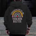 Twinning With My Teacher Bestie Spirit Week Girls Day Kids Men Zip Up Hoodie Back Print, funny design Twinning With My Teacher Bestie Spirit Week Girls Day Kids Men Zip Up Hoodie Back Print, funny design