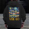 Van Go Vanlife Accessories Artist Art Teacher Men Zip Up Hoodie Back Print, funny design Van Go Vanlife Accessories Artist Art Teacher Men Zip Up Hoodie Back Print, funny design