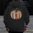 Vintage Book Pumpkin Autumn Fall Librarians Bookworm Teacher Men Zip Up Hoodie Back Print, funny design Vintage Book Pumpkin Autumn Fall Librarians Bookworm Teacher Men Zip Up Hoodie Back Print, funny design