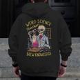 Weird Science Skeleton Halloween Teachers Brew Knowledge Men Zip Up Hoodie Back Print, Science Teacher Gifts, funny design Weird Science Skeleton Halloween Teachers Brew Knowledge Men Zip Up Hoodie Back Print, Science Teacher Gifts, funny design