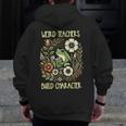 Weird Teachers Build Character Frog Reading Book Librarian Men Zip Up Hoodie Back Print, funny design Weird Teachers Build Character Frog Reading Book Librarian Men Zip Up Hoodie Back Print, funny design