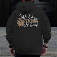 Wild About Teaching School Crew 4th Grade Teacher Squad Men Zip Up Hoodie Back Print, 4th Grade Teacher Gifts, funny design Wild About Teaching School Crew 4th Grade Teacher Squad Men Zip Up Hoodie Back Print, 4th Grade Teacher Gifts, funny design