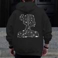 Women In Science Scientific Teacher Appreciation Chemistry Men Zip Up Hoodie Back Print, Science Teacher Gifts, funny design