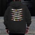 In A World Where You Can Be Anything Be Kind Girls Teachers Men Zip Up Hoodie Back Print, funny design In A World Where You Can Be Anything Be Kind Girls Teachers Men Zip Up Hoodie Back Print, funny design