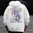 100 Days Of School Girls Teacher 100th Day Unicorn Outfit Men Zip Up Hoodie Back Print, funny design 100 Days Of School Girls Teacher 100th Day Unicorn Outfit Men Zip Up Hoodie Back Print, funny design