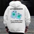 Biology T Shirts Science Biology Teacher Idea Men Zip Up Hoodie Back Print, Science Teacher Gifts, funny design
