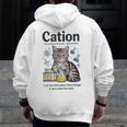 Cation Shirt Cat Science Chemistry Teacher Chemist Pun Men Zip Up Hoodie Back Print, Science Teacher Gifts, funny design Cation Shirt Cat Science Chemistry Teacher Chemist Pun Men Zip Up Hoodie Back Print, Science Teacher Gifts, funny design
