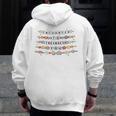 Enchanted To Teach You Friendship Bracelet Teacher Girl Kids Men Zip Up Hoodie Back Print, funny design