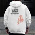 English Teachers Idiom Joke Grammar Police Literature Lovers Men Women Girls Kids Men Zip Up Hoodie Back Print, English Teacher Gifts, funny design English Teachers Idiom Joke Grammar Police Literature Lovers Men Women Girls Kids Men Zip Up Hoodie Back Print, English Teacher Gifts, funny design