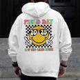 Field Day 2025 Let The Games Begin Yellow Team Teachers Kids Men Zip Up Hoodie Back Print, funny design Field Day 2025 Let The Games Begin Yellow Team Teachers Kids Men Zip Up Hoodie Back Print, funny design