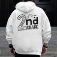 Hello On To 2nd Grade Teachers Boys And Team Secound Grade Men Zip Up Hoodie Back Print, funny design Hello On To 2nd Grade Teachers Boys And Team Secound Grade Men Zip Up Hoodie Back Print, funny design