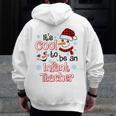 It's Cool To Be a Infant Teacher Snowman Winter Christmas Men Zip Up Hoodie Back Print, funny design It's Cool To Be a Infant Teacher Snowman Winter Christmas Men Zip Up Hoodie Back Print, funny design