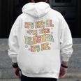 It's Me Hi I'm The Teacher It's Me Groovy Teacher Men Zip Up Hoodie Back Print, Groovy Teacher Gifts, funny design