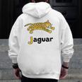 J Is For Jaguar ABC Alphabet T-Shirt For Teachers Students Men Zip Up Hoodie Back Print, funny design J Is For Jaguar ABC Alphabet T-Shirt For Teachers Students Men Zip Up Hoodie Back Print, funny design