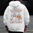 Kindergarten Boo Crew Halloween Floral Ghost Kinder Teacher Men Zip Up Hoodie Back Print, funny design Kindergarten Boo Crew Halloween Floral Ghost Kinder Teacher Men Zip Up Hoodie Back Print, funny design