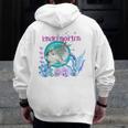 Kindergarten Teacher Dolphin Ocean Life Teaching Team Spirit Men Zip Up Hoodie Back Print, funny design Kindergarten Teacher Dolphin Ocean Life Teaching Team Spirit Men Zip Up Hoodie Back Print, funny design