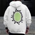 Kiwi Easy Costume Halloween Fruit Lover School Teacher Fun Men Zip Up Hoodie Back Print, funny design Kiwi Easy Costume Halloween Fruit Lover School Teacher Fun Men Zip Up Hoodie Back Print, funny design