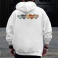 Paraprofessional Teacher Hearts Back To School Teach Rainbow Men Women Kids Men Zip Up Hoodie Back Print, funny design Paraprofessional Teacher Hearts Back To School Teach Rainbow Men Women Kids Men Zip Up Hoodie Back Print, funny design