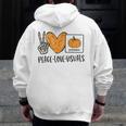 Peace Love Visuals Sped Teacher Pumpkin Skeleton Halloween Men Zip Up Hoodie Back Print, funny design Peace Love Visuals Sped Teacher Pumpkin Skeleton Halloween Men Zip Up Hoodie Back Print, funny design