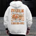 Pumpkin Spice Makes The Teacher Nice Teacher Graduation Men Zip Up Hoodie Back Print, funny design