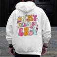 Retro Groovy In My Teaching Era Best Teacher Appreciation Men Zip Up Hoodie Back Print, Groovy Teacher Gifts, funny design Retro Groovy In My Teaching Era Best Teacher Appreciation Men Zip Up Hoodie Back Print, Groovy Teacher Gifts, funny design
