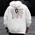 Retro Secretary Back To School Teacher Appreciation Men Zip Up Hoodie Back Print, funny design Retro Secretary Back To School Teacher Appreciation Men Zip Up Hoodie Back Print, funny design