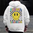 School Counselor Teacher Counseling Office School Guidance Men Zip Up Hoodie Back Print, funny design School Counselor Teacher Counseling Office School Guidance Men Zip Up Hoodie Back Print, funny design