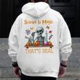 Science Is Magic Halloween Skeleton Students Teacher Men Zip Up Hoodie Back Print, Science Teacher Gifts, funny design Science Is Magic Halloween Skeleton Students Teacher Men Zip Up Hoodie Back Print, Science Teacher Gifts, funny design
