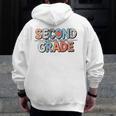Second Grade Dream Team Back To School 2nd Grade Teacher Men Zip Up Hoodie Back Print, 2nd Grade Teacher Gifts, funny design Second Grade Dream Team Back To School 2nd Grade Teacher Men Zip Up Hoodie Back Print, 2nd Grade Teacher Gifts, funny design
