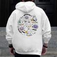 Special Education Teacher Halloween Pumpkin Ghost Inclusion Men Zip Up Hoodie Back Print, funny design Special Education Teacher Halloween Pumpkin Ghost Inclusion Men Zip Up Hoodie Back Print, funny design