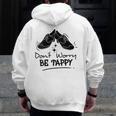 Tap Dancer Tap Dancing Shoes Tap Dance Teacher Men Zip Up Hoodie Back Print, funny design