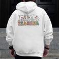 Teach Them Love Them Watch Them Grow Teacher Men Zip Up Hoodie Back Print, funny design Teach Them Love Them Watch Them Grow Teacher Men Zip Up Hoodie Back Print, funny design
