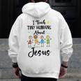 I Teach Tiny Humans About Jesus Sunday School Teacher Men Zip Up Hoodie Back Print, funny design I Teach Tiny Humans About Jesus Sunday School Teacher Men Zip Up Hoodie Back Print, funny design