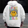 In My Teacher Era Retro Back To School Teacher Student Men Zip Up Hoodie Back Print, funny design In My Teacher Era Retro Back To School Teacher Student Men Zip Up Hoodie Back Print, funny design