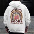 Teacher-TShirt I Like Big Books & I Cannot Lie Reading For Women Men Zip Up Hoodie Back Print, funny design Teacher-TShirt I Like Big Books & I Cannot Lie Reading For Women Men Zip Up Hoodie Back Print, funny design