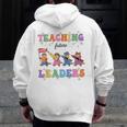 Teaching Future Leaders Otter Back To School Teacher Men Zip Up Hoodie Back Print, Future Teacher Gifts, funny design Teaching Future Leaders Otter Back To School Teacher Men Zip Up Hoodie Back Print, Future Teacher Gifts, funny design