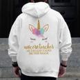 Unicorn Teacher Shirt For Women School Teacher Men Zip Up Hoodie Back Print, funny design Unicorn Teacher Shirt For Women School Teacher Men Zip Up Hoodie Back Print, funny design