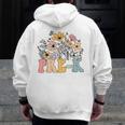 Wildflower Pre-K Preschool Team Floral Teacher Girls Men Zip Up Hoodie Back Print, funny design Wildflower Pre-K Preschool Team Floral Teacher Girls Men Zip Up Hoodie Back Print, funny design