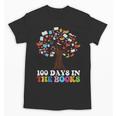 100 Days In The Books Reading Teacher 100th Day Of School Unisex T-Shirt, trending gift 100 Days In The Books Reading Teacher 100th Day Of School Unisex T-Shirt, trending gift