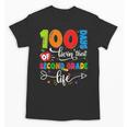 100 Days Of Living That 2nd Grade Life Boy Girl Teacher Unisex T-Shirt, 2nd Grade Teacher Gifts, trending gift 100 Days Of Living That 2nd Grade Life Boy Girl Teacher Unisex T-Shirt, 2nd Grade Teacher Gifts, trending gift
