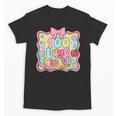100 Days Of School Preppy 100th Day Of School Teacher Kids Unisex T-Shirt, trending gift