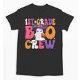 1st Grade Boo Crew Halloween First Grade Halloween Teacher Unisex T-Shirt, First Grade Teacher Gifts, trending gift