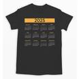 2025 Calendar For Planners Teachers Offices Months Unisex T-Shirt, trending gift 2025 Calendar For Planners Teachers Offices Months Unisex T-Shirt, trending gift