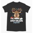 2nd Grade Teacher Christmas Second Grade Squad Reindeer Xmas For Men Women Kids Unisex T-Shirt, 2nd Grade Teacher Gifts, trending gift