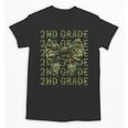 2nd Grade Teacher Student Camo Bow Back To School Unisex T-Shirt, 2nd Grade Teacher Gifts, trending gift 2nd Grade Teacher Student Camo Bow Back To School Unisex T-Shirt, 2nd Grade Teacher Gifts, trending gift