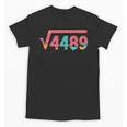 67 Ice Cream Drip Meme Square Root 4489 Slang Math Teacher Unisex T-Shirt, trending gift