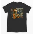 67 Teacher Halloween Skeleton Six Seven Meme Math Unisex T-Shirt, trending gift