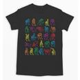 ABC Sign Language Chart Teacher Hand Letter Alphabet ASL Unisex T-Shirt, trending gift